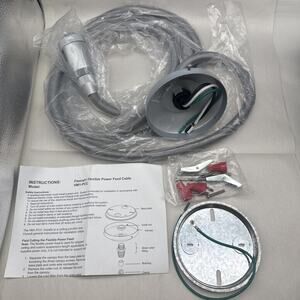 WAC Lighting HM1-PCC96-PT Flexible Ceiling Power Feed 96 inch *READ DESCRIPTION
